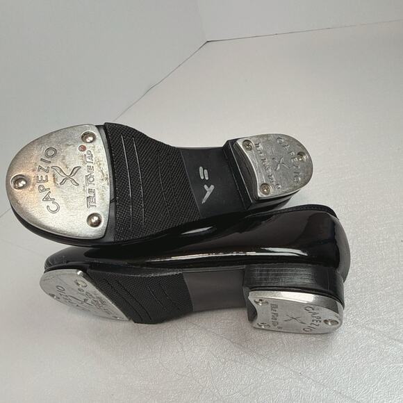 The Capezio Shuffle Tap Shoes | Black | 8.5 Wide - Picture 7 of 7